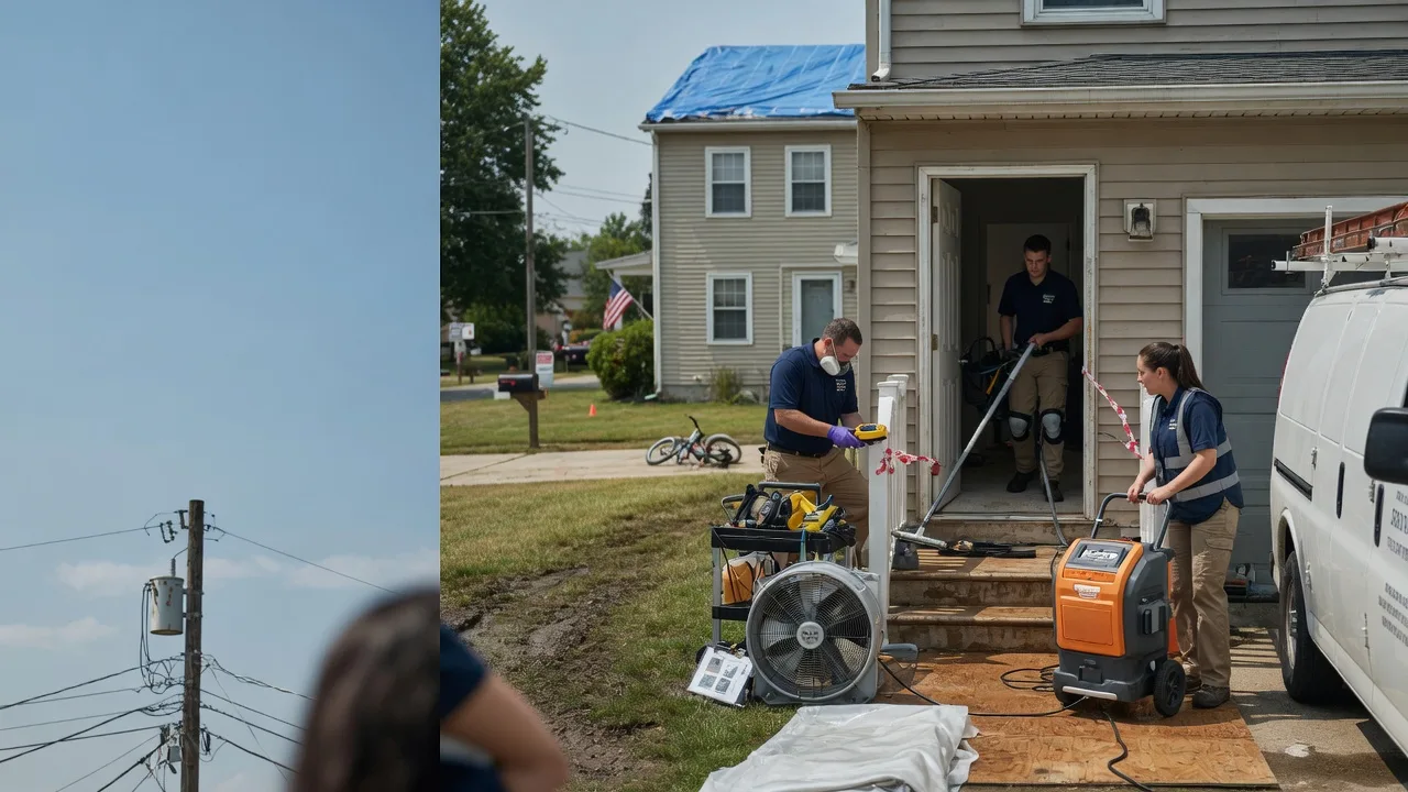 Water Damage Repair in Teachey, NC near me